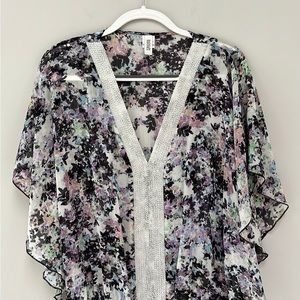 Badgley Mischka Swim CoverUp Large